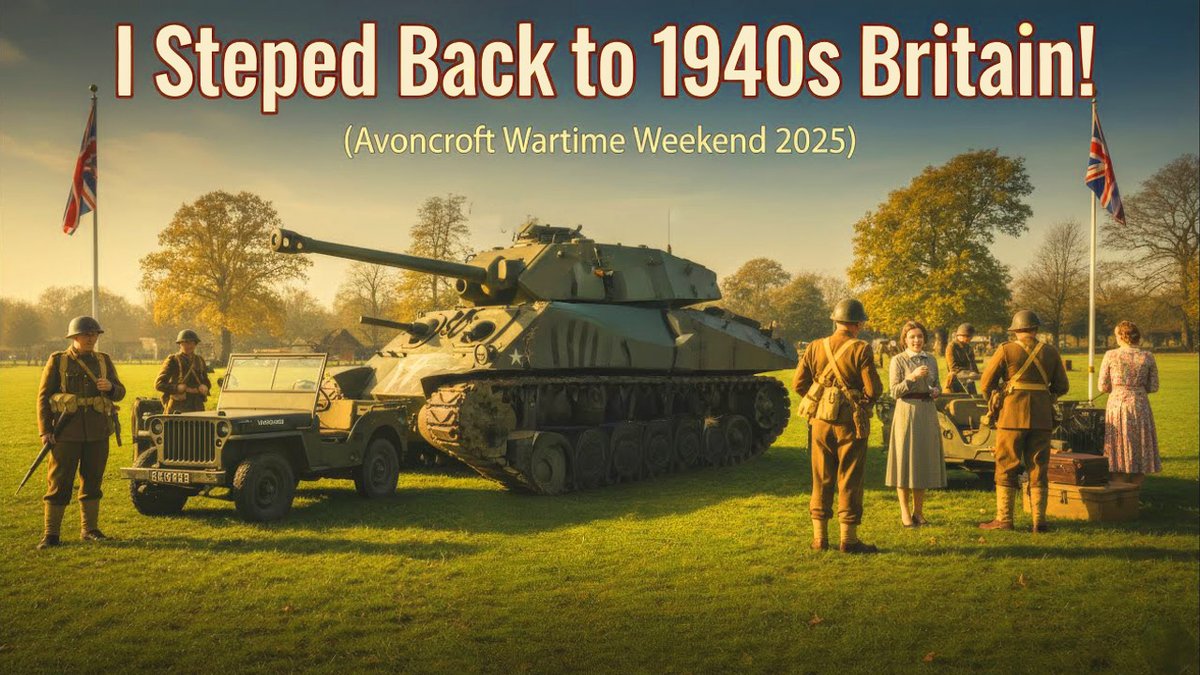 chefhawk's tweet image. On the Home Front Experiencing the 1940's Weekend at Avoncroft Museum  W... youtu.be/FwTB8j5uJ7w?si… via @YouTube
