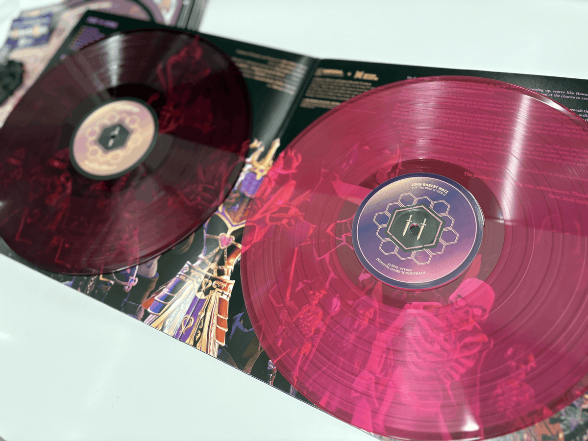The For The King series double-sided vinyls have arrived at IOG! Huge shoutout to the wonderful folks at <a href="/MateriaColl/">Materia Collective</a> and <a href="/emperia_records/">Emperia Records</a>. And an extra special shoutout to the ever-talented <a href="/JohnRobertMatz/">John Robert Matz</a> for the amazing soundtrack that adorns these beautiful vinyls!