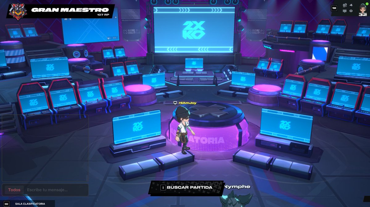 En México los lobbys en elos altos estan completamente vacios por eso nunca conecta... a pesar de que jugamos con gente de EEUU 

 In Mexico GrandMaster Lobby looks alone, its so difficult to connect with the lobby, anyways we plays agains NA people.
 
#2XKO <a href="/Play2XKO/">2XKO</a> #2xko_bugs