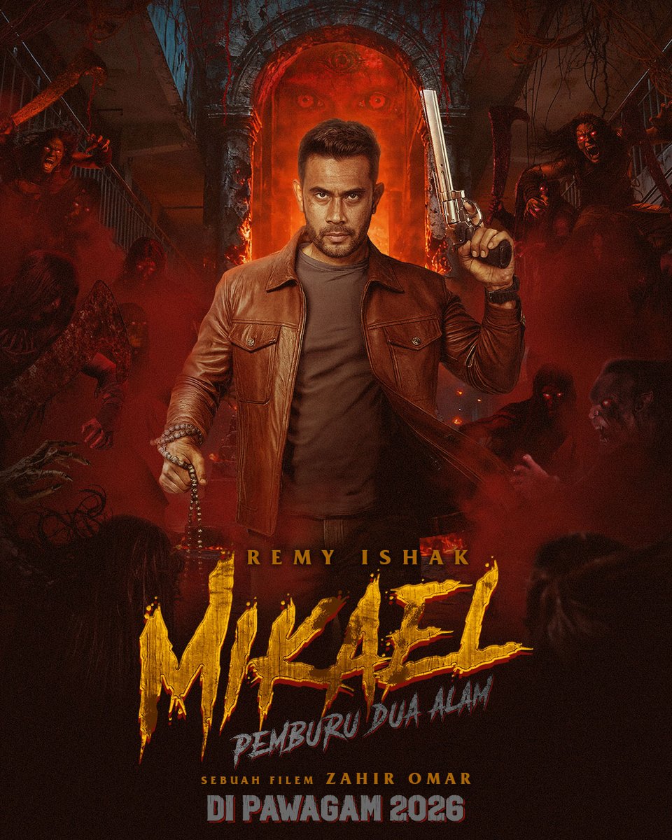 🚨 The wait is over! Nantikan 𝗠𝗶𝗸𝗮𝗲𝗹: 𝗣𝗲𝗺𝗯𝘂𝗿𝘂 𝗗𝘂𝗮 𝗔𝗹𝗮𝗺, dibintangi oleh Datuk Remy Ishak akan datang menemui anda di pawagam tak lama lagi! 

#Mikael #MikaelPemburuDuaAlam #RemyIshak