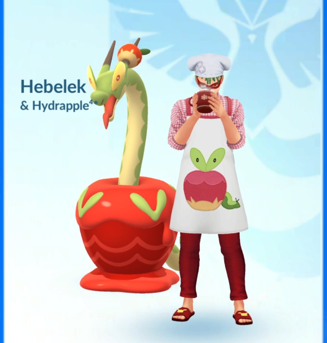 Cosy MasterChef 👨🏻‍🍳🍎
#PokemonGO #stylesavant #hydrapple