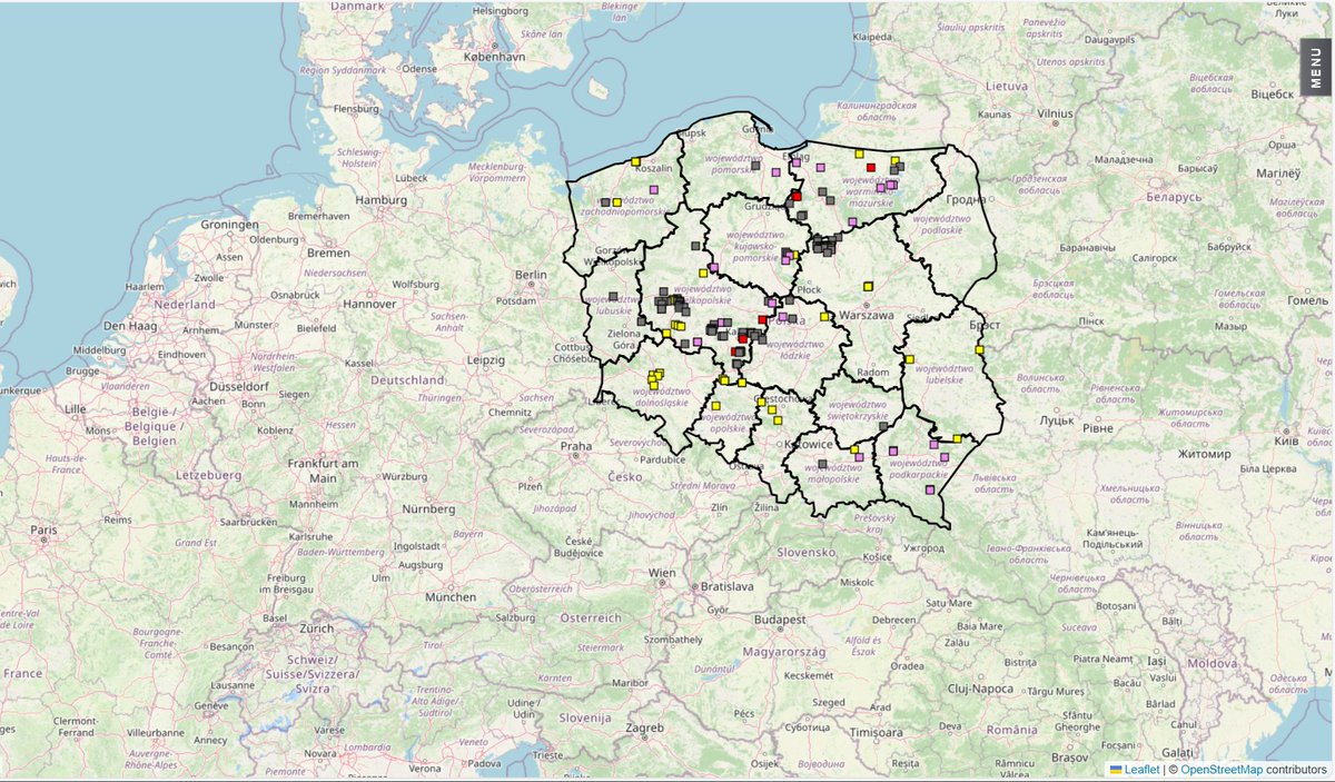 Outbreaks of HPAI (H5N1) in poultry farms in Wielkopolskie and Warmińsko-Mazurskie, Poland

Read more at: beaconbio.org/en/report/?rep…