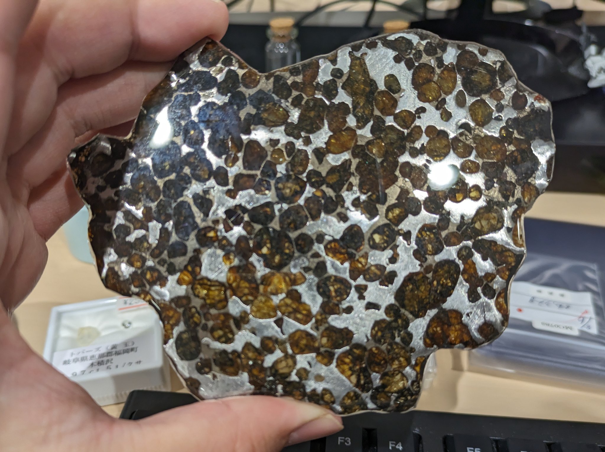 天然石　像さん　☆*:.。. o(≧▽≦)o .。.:*☆ 天然石桜瑪瑙エッグ型スフィア No.781 - メルカリ