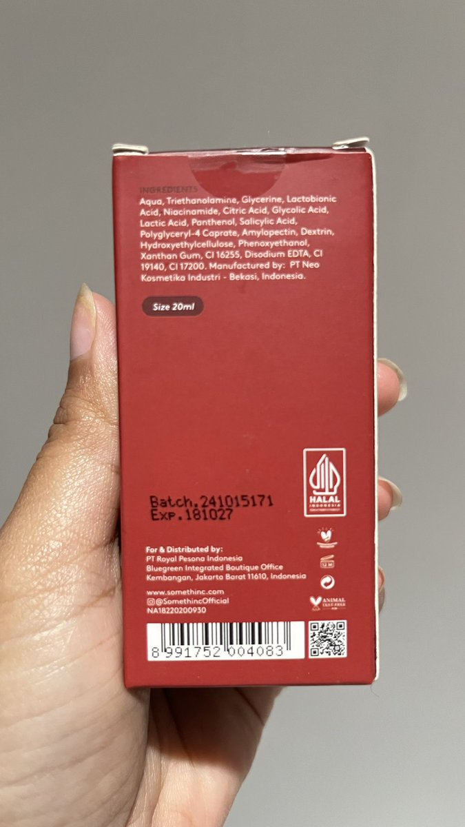 Wts somethinc peeling serum dom bandung 75k aja 🥰