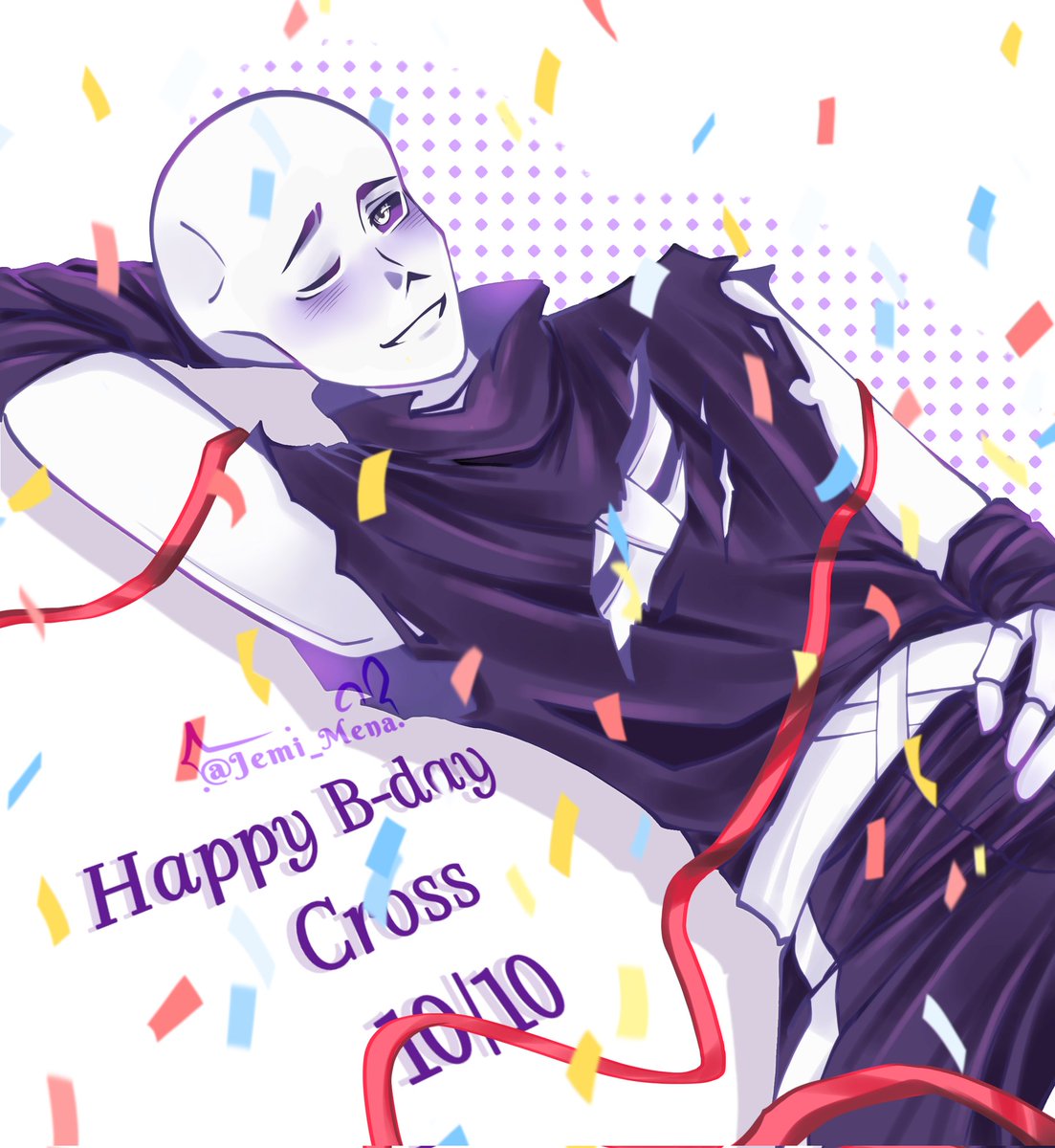 I tried my best ><
#10月10日はCrosssansの誕生日
#crosssans #Xtale