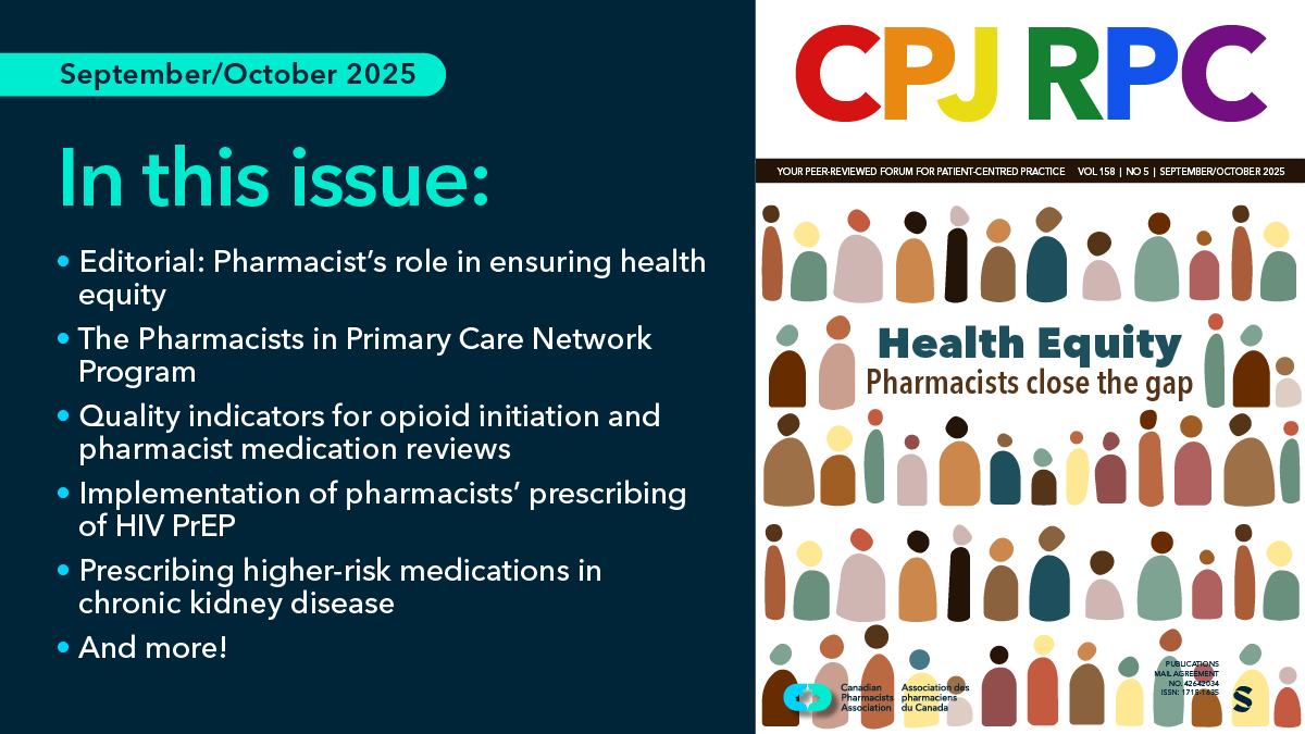 Canadian Pharmacists Journal tweet media