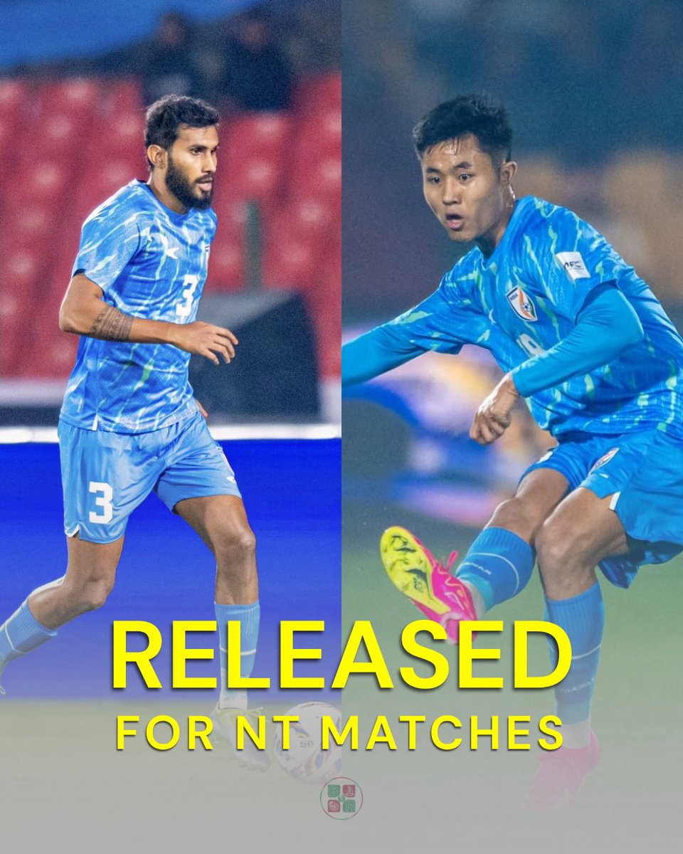 Be20608Routine's tweet image. Subhasish Bose and Apuia Ralte are set to join the Indian National Team camp today ahead of the crucial return leg against Singapore in Goa. 🇮🇳⚽

via @Rahul_01Giri 

#IndianFootball #BlueTigers #BackTheBlue