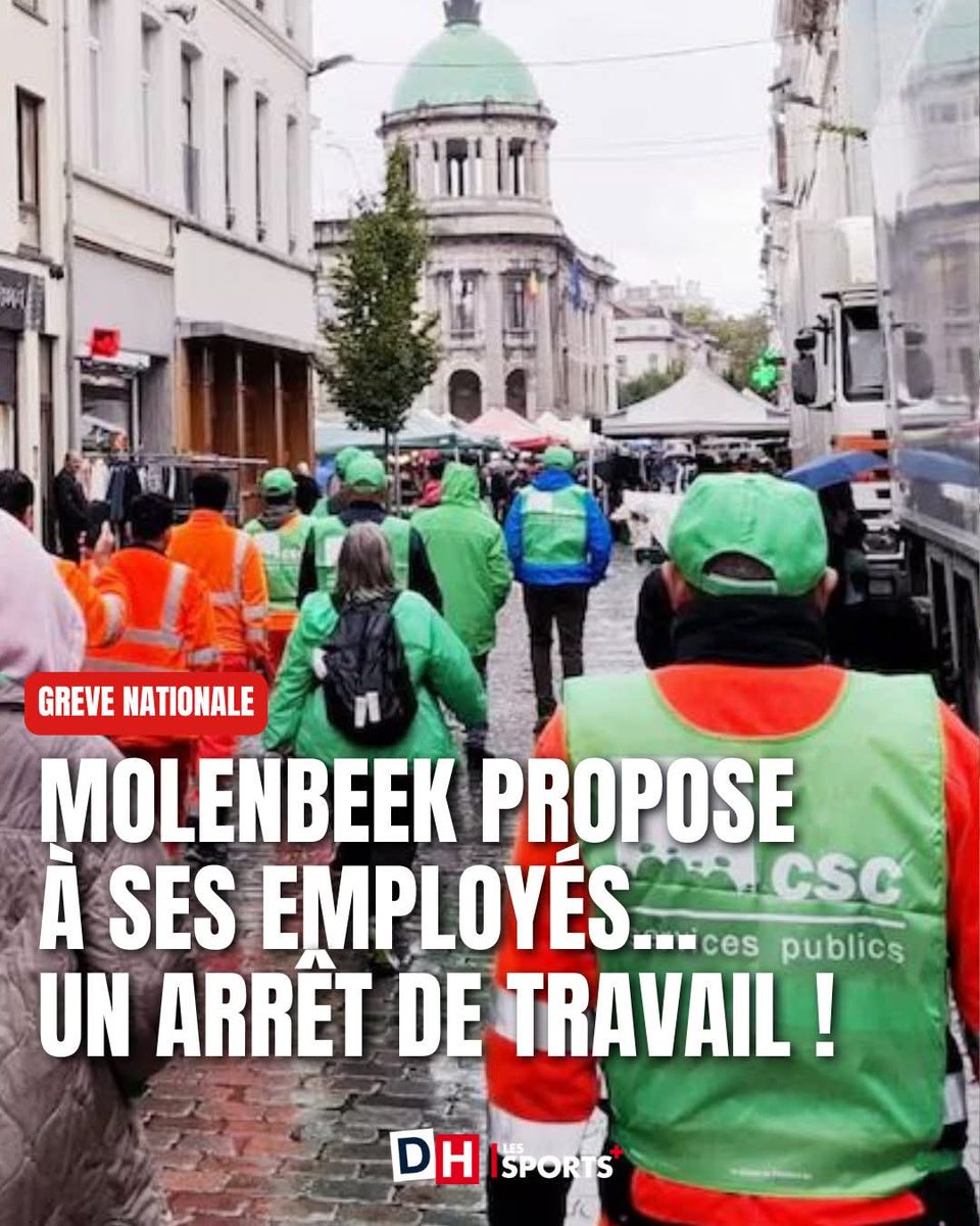 🚨Molenbeek, la commune magique où c'est le patron qui propose à l'employé de faire grève. La bourgmestre en donne l'exemple depuis presque un an.🦄🚀