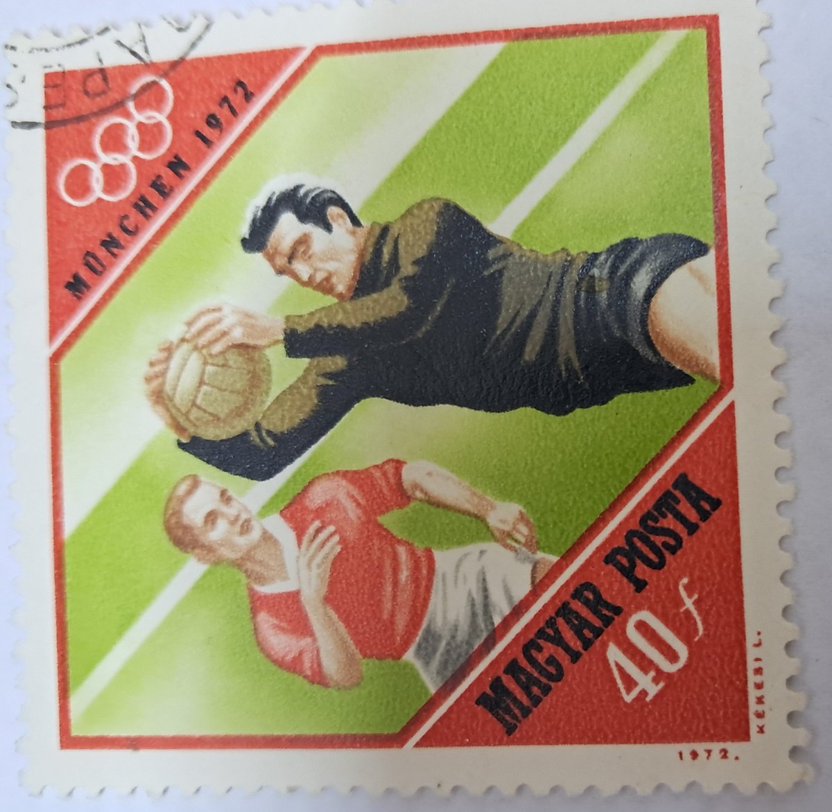 bashirahmed57's tweet image. Hungry Stamps: Olympics series
A piece of Olympic history. Hungary’s 1972 stamp honors the Munich Games with a bold football design a tribute to teamwork, passion, and
national pride.
#Olympics #StampCollection #Hungary #FootballHistory #Munich1972 #Philately
