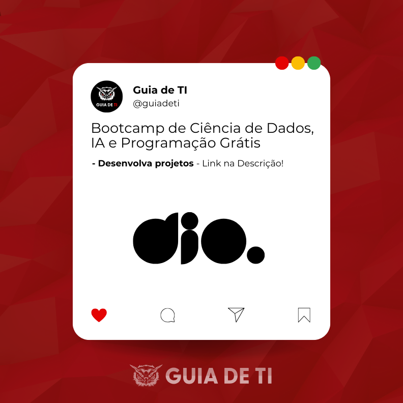 guiadeti's tweet image. Bootcamp de Ciência de Dados, IA e Lógica de Programação Gratuito

guiadeti.com.br/noticias/bootc…

Santander Bootcamp 2025 oferece 35 mil bolsas gratuitas em Ciência de Dados, IA e Programação. Curso online com certificado em 3 meses.