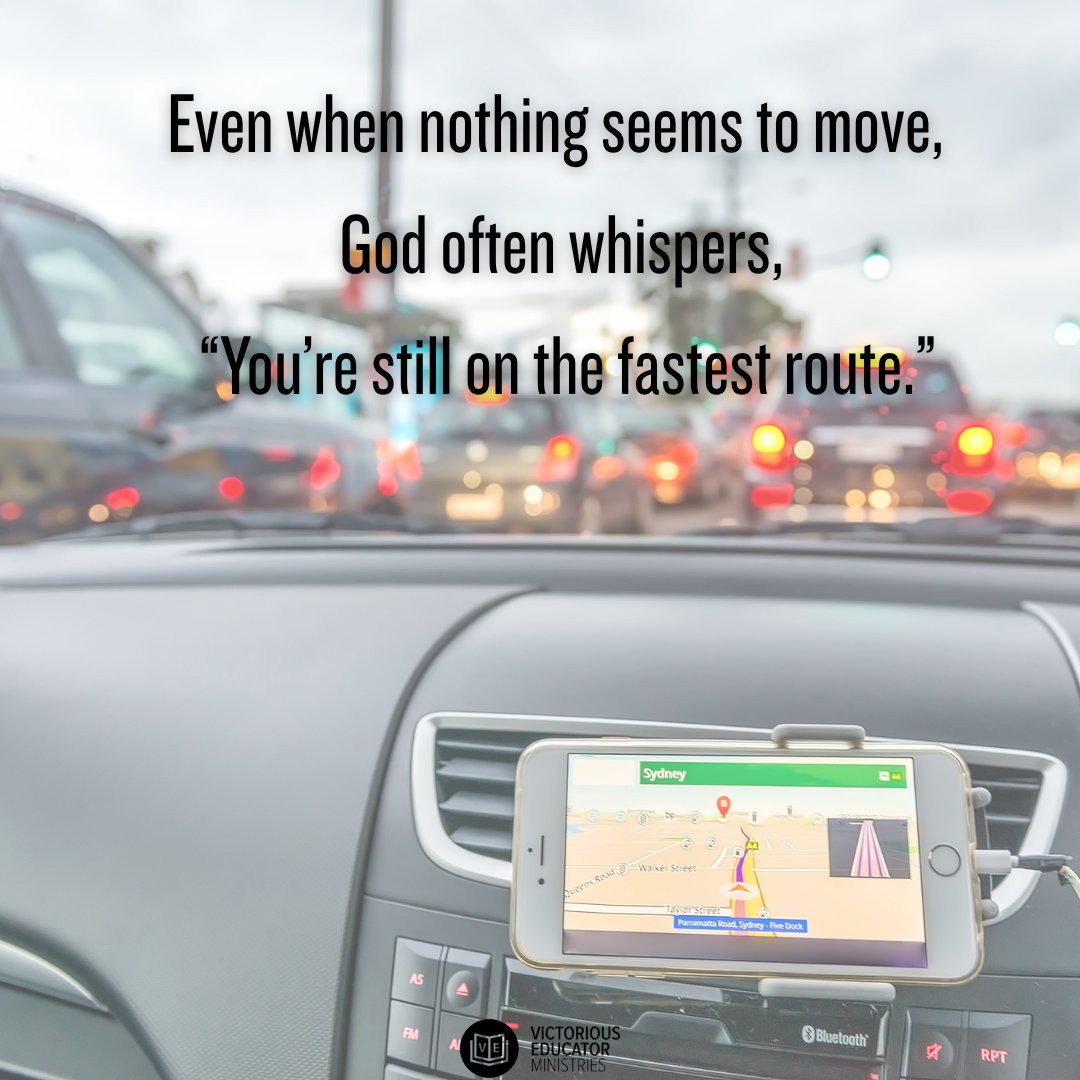 JackieMinorVEM's tweet image. God hasn’t forgotten you. The  detour is often divine orchestration and His timing is perfect.  Check out more on this topic: victoriouseducator.com/blog.
#victoriouseducator #TakingJeustoSchool #trafficjamlife #christianeducator #GodsTiming #tuesdaymotivation #TuesdayEncouragement