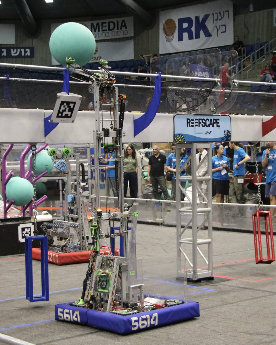 TeamSycamore's tweet photo. Two amazing days of the ISR Off-Season full of action, fun, and excitement have come to an end! 🎉
We finished 6th after incredible teamwork with new members in every role 💪
We were happy to be the 5th alliance captain and we made it to the quarterfinals!🤩
Goodbye Reefscape!🌊 https://t.co/nvNRkJj9n5