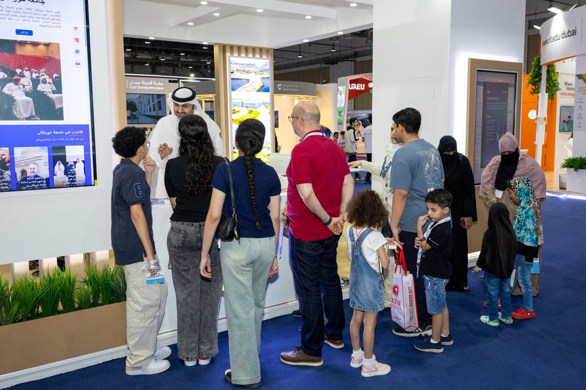 educationshowae's tweet photo. يوم مليء بالحماس والمعرفة في معرض التعليم الدولي بمركز إكسبو الشارقة!

A day full of excitement and knowledge at the International Education Show at Expo Centre Sharjah! https://t.co/qYt70VhxhZ