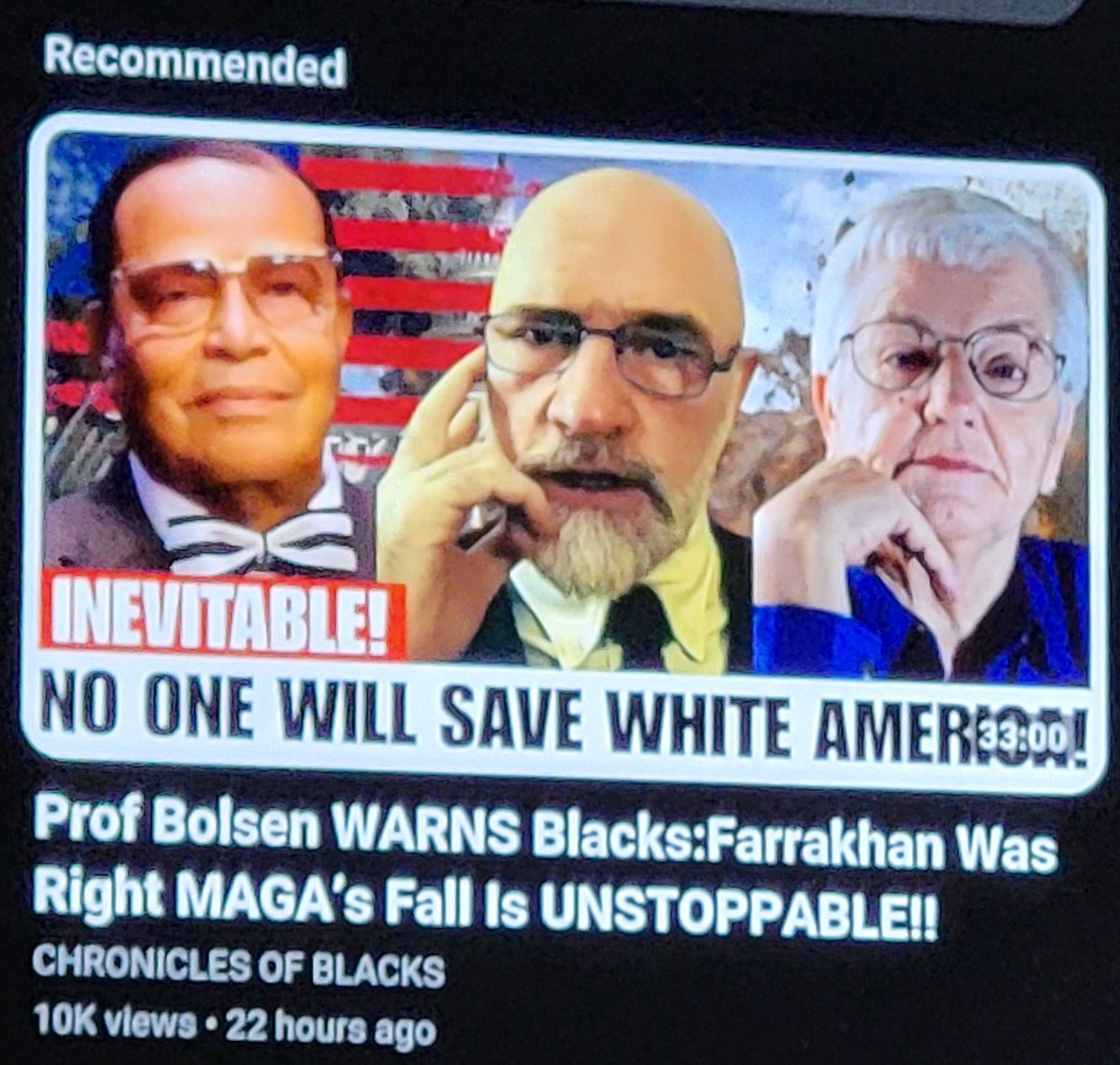 The truth will set you free.  This is a must watch on YouTube...