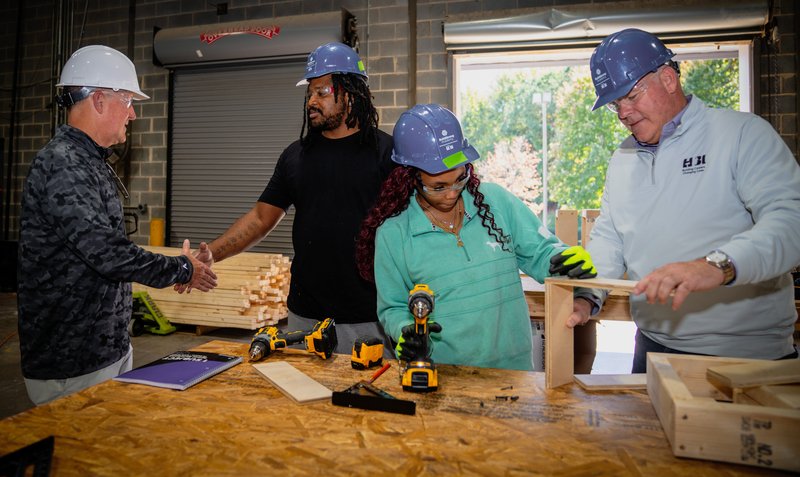 Thank you to <a href="/StanleyBlkDeckr/">Stanley Black & Decker</a> and <a href="/DEWALTtough/">DEWALT</a>
for visiting our Charlotte Academy yesterday! Your time and experience were greatly appreciated by our students!  #dewaltday #tradeschool #skilledttades #futurebuilders