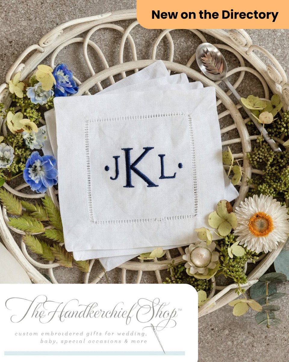 LifeLine__USA's tweet image. The Handkerchief Shopspecializes in handmade, custom embroidery linens and unique gifts for weddings and special occasions.

Directory Link:bornpatriotic.us/directory/the-…

#embroidery #linens #weddings #specialevents #thehandkerchiefshop #lifelineusa