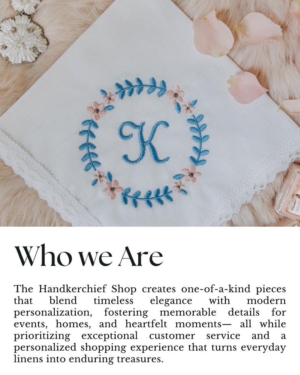 LifeLine__USA's tweet image. The Handkerchief Shopspecializes in handmade, custom embroidery linens and unique gifts for weddings and special occasions.

Directory Link:bornpatriotic.us/directory/the-…

#embroidery #linens #weddings #specialevents #thehandkerchiefshop #lifelineusa