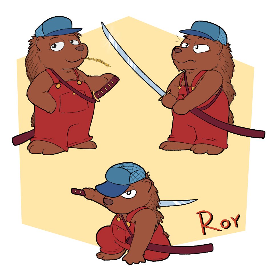 Meet Roy! 🦔

A porcupine who's been through the ups and downs of life on the countryside. Stoic yet very optimistic, Roy tends to get along with just about anyone, even with the likes of Molly or Phoebus.

He's also a master swordsman!