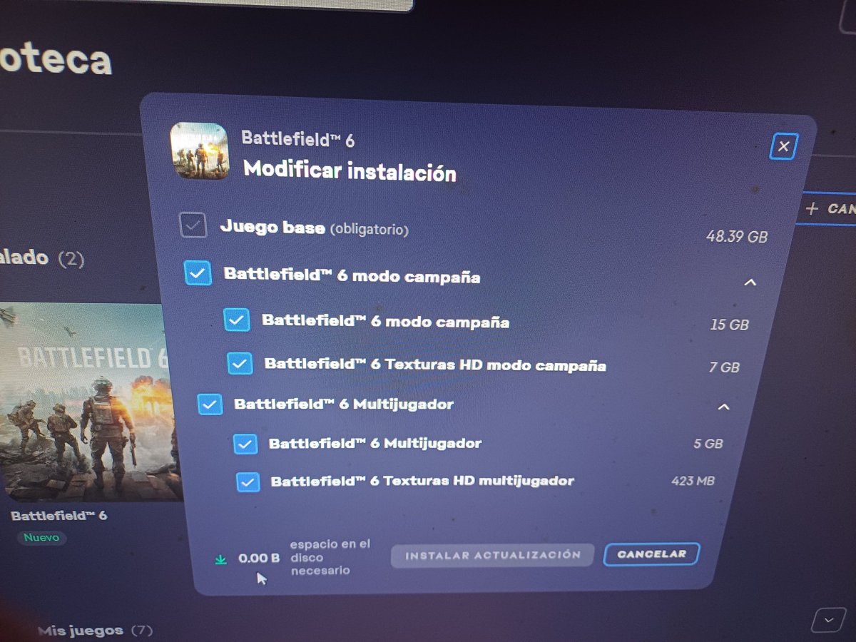 AlexMasterOz's tweet photo. @Battlefield I've been unable to play all day because the game tells me to install the campaign and multiplayer... and i already have them installed.... please fix this!!! https://t.co/D9uV0FkqFt