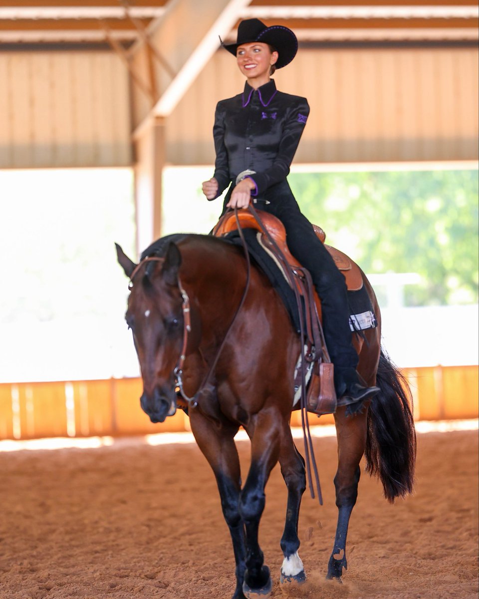 TCUWEquestrian's tweet image. Horsemanship held it down yesterday 😤
