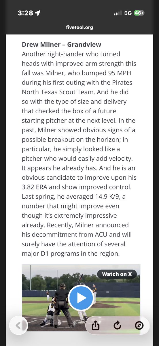 Drew Milner tweet media