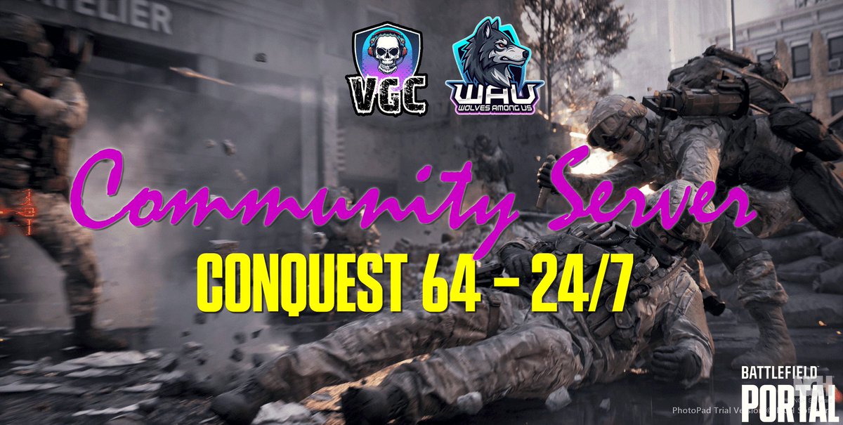 A <a href="/VeteranGamersCo/">Veteran Gamers Collective</a> Portal server is up in cooperation with our friends from WAU 
Make sure to check out the VGC X WAU Community server 
Also to avoid the connection issues