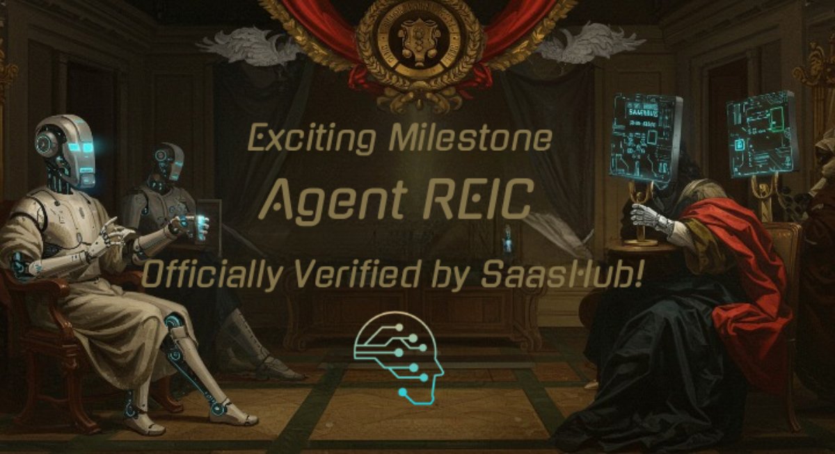 Francesc_llc's tweet photo. 🚀 AI Agent REIC just got verified by @SaasHub!

Are you making real estate decisions based on guesswork?

Our AI-powered platform helps you:
✅ Calculate accurate ROI
✅ Optimize your portfolio

See why we're approved: https://t.co/a4iiupMwf5

#PropTech #RealEstateInvesting https://t.co/udyLLbNI4C