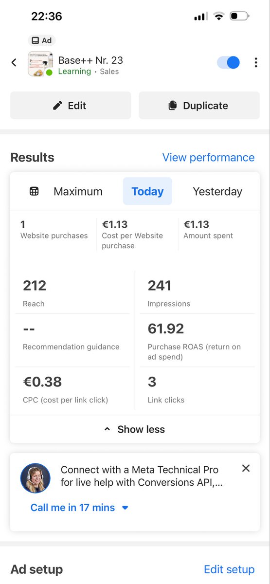 mcorvuss's tweet image. Totally sustainable ROAS