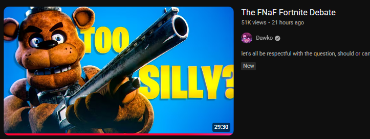 Is FNAF in Fortnite ? tweet media