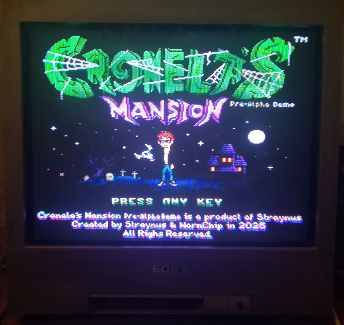 Cronela's Mansion for #SuperNintendo running on real hardware! Today is a great day! 💯🤩
kickstarter.com/projects/crone…
#homebrew #snes