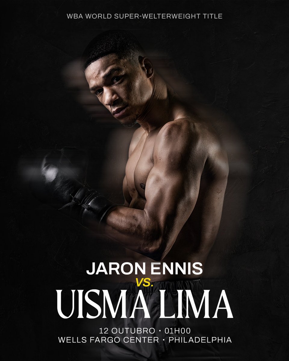 O frente a frente 🥊 Uisma Lima vai disputar o título interino da Associação Mundial de Boxe (WBA) na categoria super meio-médio na madrugada de sábado para domingo.

Boa sorte, Conquistador. Carregas a força de todos nós! ⚔️

📺 DAZN

#UnidosPeloVitória • #ModalidadesVSC