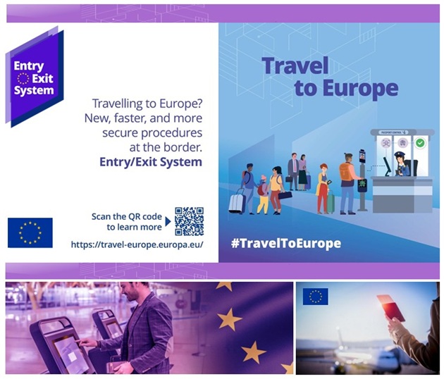 🚨 Starting Oct. 12, 2025, the 🇪🇺 European Entry/Exit System (EES) goes live!
Non-EU nationals traveling to the Schengen Area will experience faster, biometric border checks across 29 countries. ✈️🌍
🔗 Learn more: travel-europe.europa.eu/ees
#EES #EuropeTravel #Schengen