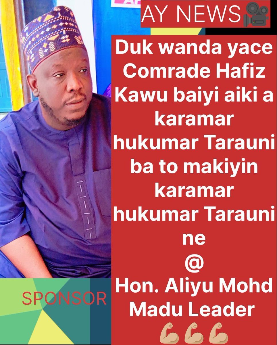 AbbaYellow9's tweet photo. Wan nan shine Gaskiyar magana leader 
@abbaxerngou @Ahmad_Gogel @Engr_Alkasimfge @HonHafizKawu @Najib_S_Fagge @Engr_Alkasimfge @GASHASHCOLLECT2 @honeeybuch @usman_amb @honeeybuch https://t.co/nYJxzpYwxz