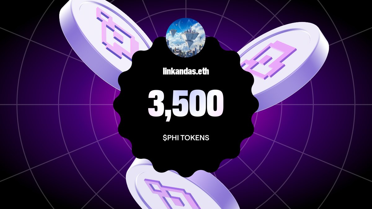 $PHI Airdrop successfully claimed!  🎉  phi.box/claim/s/0x4831…