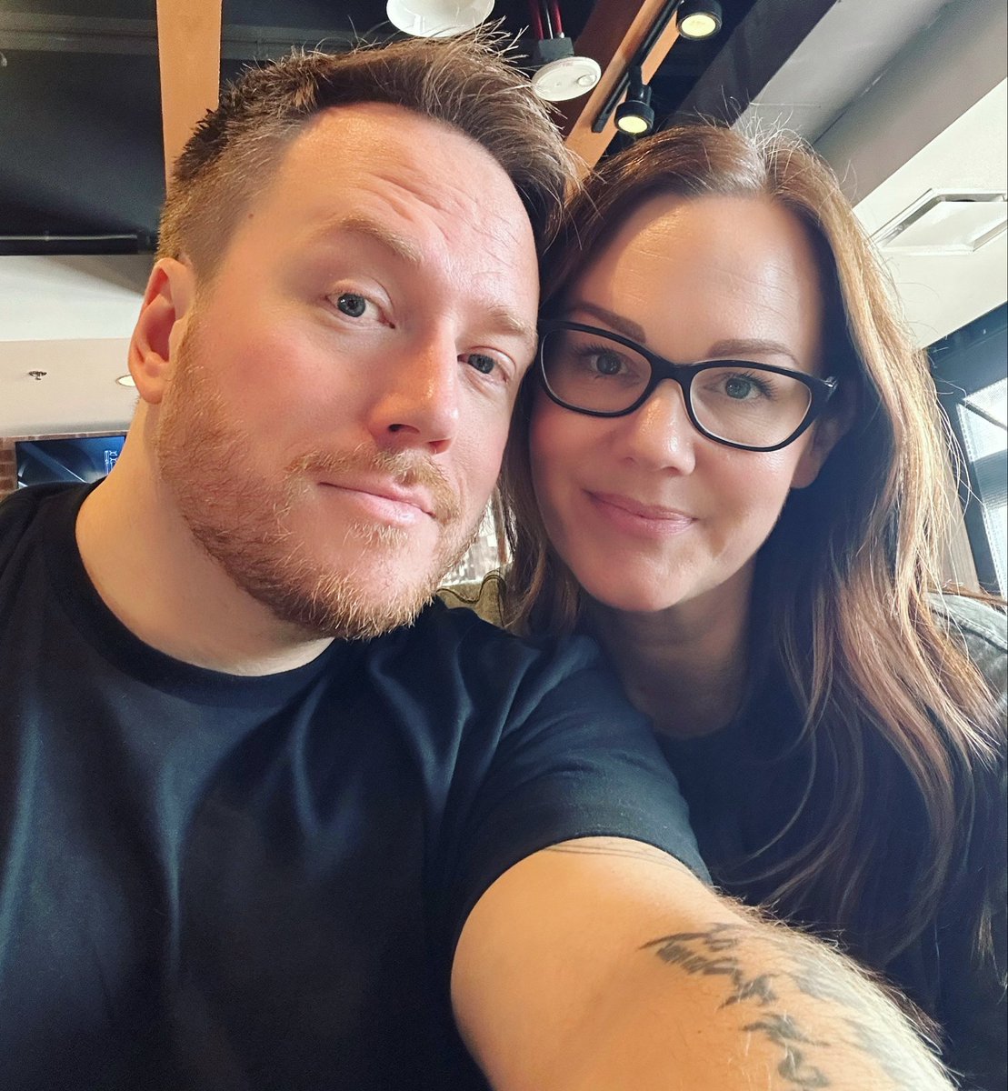 Off to see our very first @sleep_token show in LA. A dream come true after ~30 reaction/videos. What better way to do this than with the girl I fell for during #Sundowning, and married during #TakeMeBackToEden. Now the next chapter starts with #EvenInArcadia ❤️