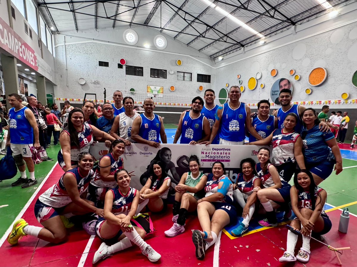 fecode's tweet image. Los Juegos Deportivos del Magisterio 2025 finalizaron el pasado viernes con un resultado bastante positivo y con el ánimo de corregir los errores presentados en esta edición para garantizar mejores resultados en los próximos años.