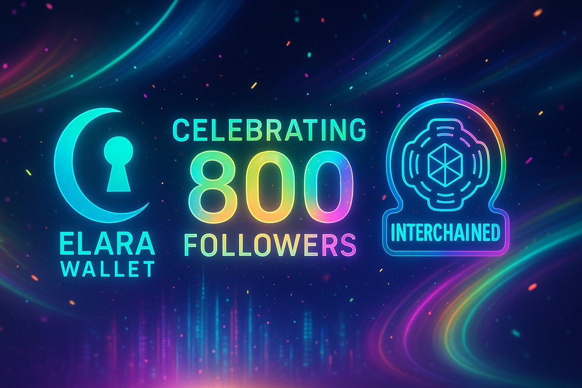 MTHalifa's tweet photo. π 800 Strong and Growing! π
Huge thanks to everyone supporting our journey with @ElaraWallet and @interchained π«
Every like, repost, and comment fuels our mission to bring innovation, connection, and true decentralization.
#ElaraWallet #Interchained #Web3Community #800Strong https://t.co/KnH8raz54J
