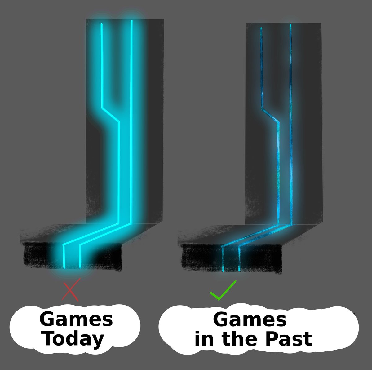 Reminds me of how Bloom effect used to look much better in older games