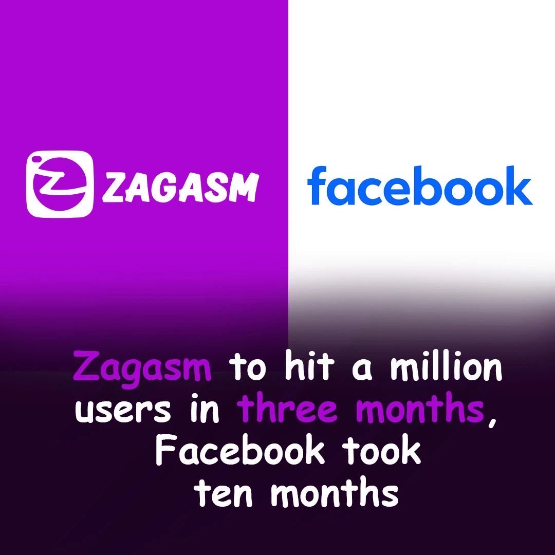 TheDamiForeign's tweet image. Omo, Nigerians Dey para o, this zagasm app by GU Abraham is about to hit 1M users in 3 months😳
Something wey take Facebook 10 months to reach😂