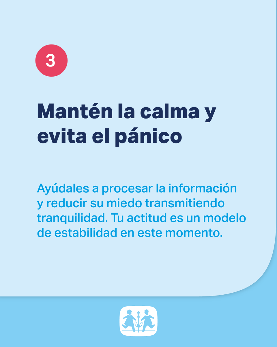 📣 Las niñas y niños 👧🏽👦🏻 tienen derecho a entender lo que sucede en su país. 🇵🇪

¿Cómo explicarles lo que está ocurriendo? Aquí te compartimos algunas pautas para conversar con ellas y ellos. 👇