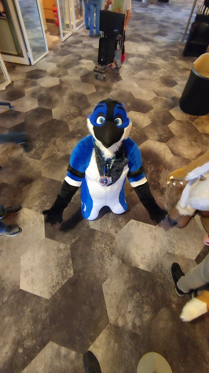 Give me peanuts chirp chirp!
#FursuitFriday