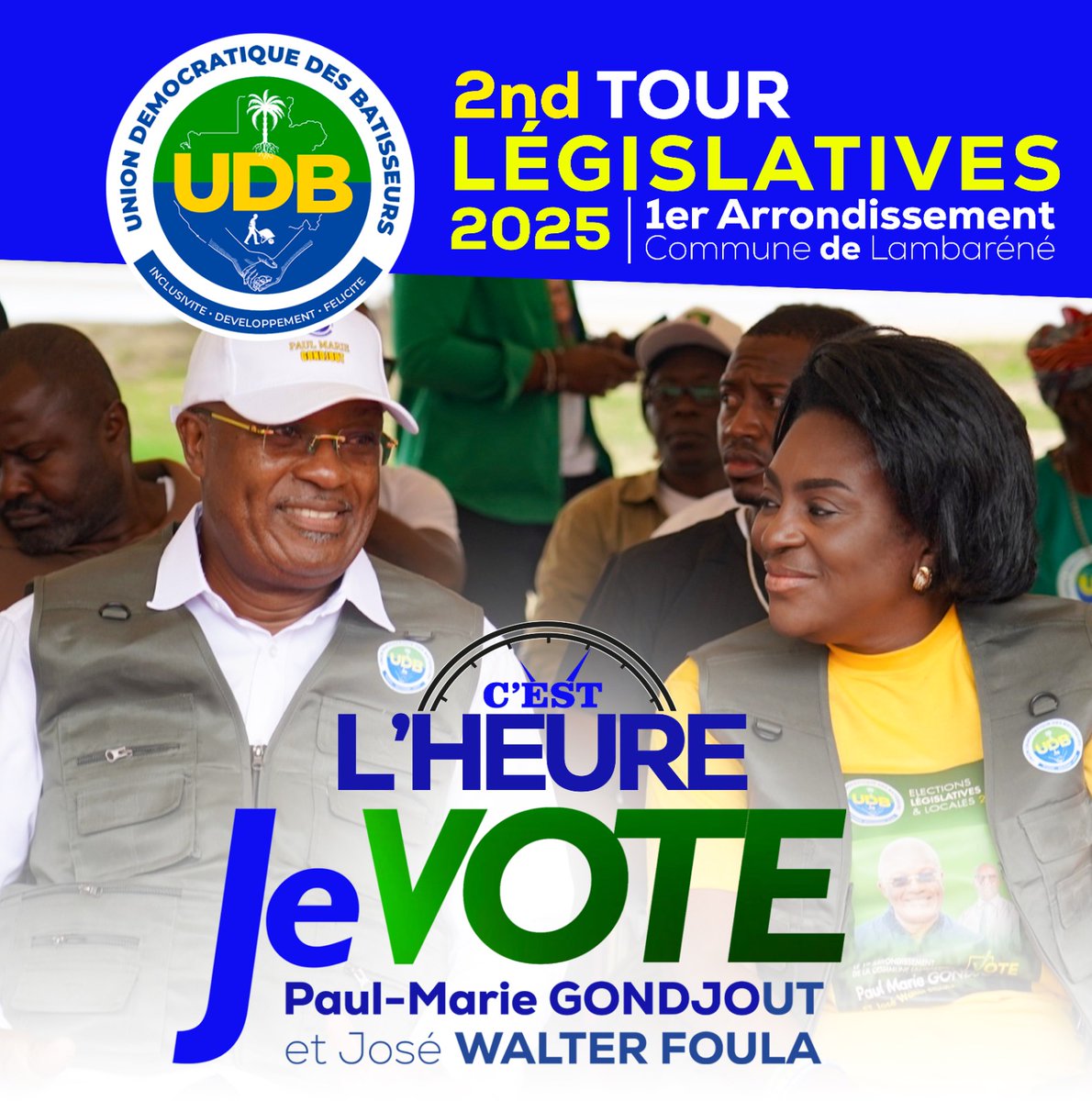 Tous avec Paul-Marie Gondjout pour une victoire Cash!! !