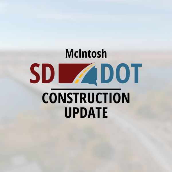 On Oct. 14, 2025, a permanent vehicle classification system will be installed on U.S. Highway 12 approximately six and one-half miles east of McIntosh.

The project will require one lane of Highway 12 to be closed at a time.

The completion date for the project is Oct. 17, 2025.