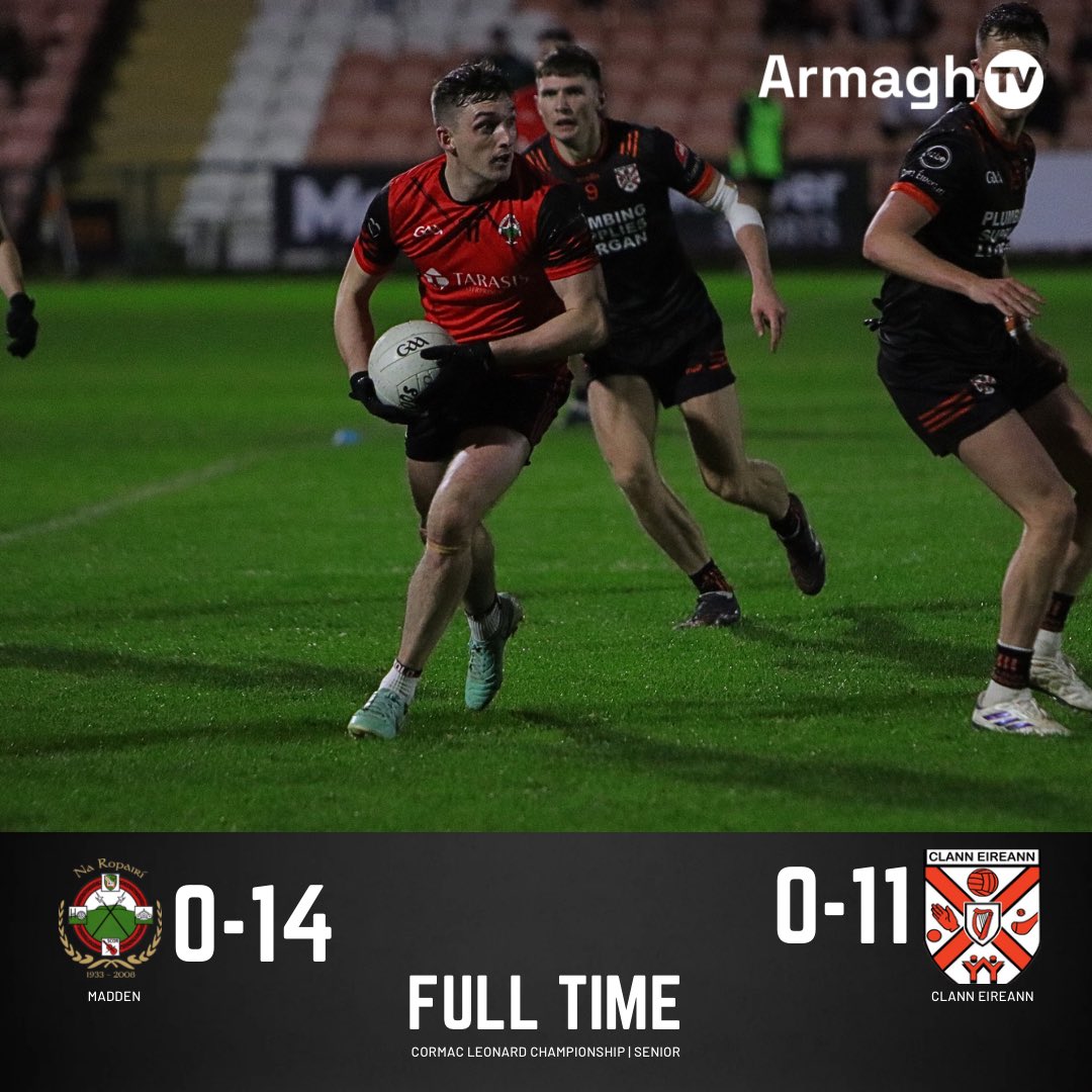 Armagh_GAA's tweet image. FULL TIME👉 tv.armaghgaa.net/video/clann-ei…