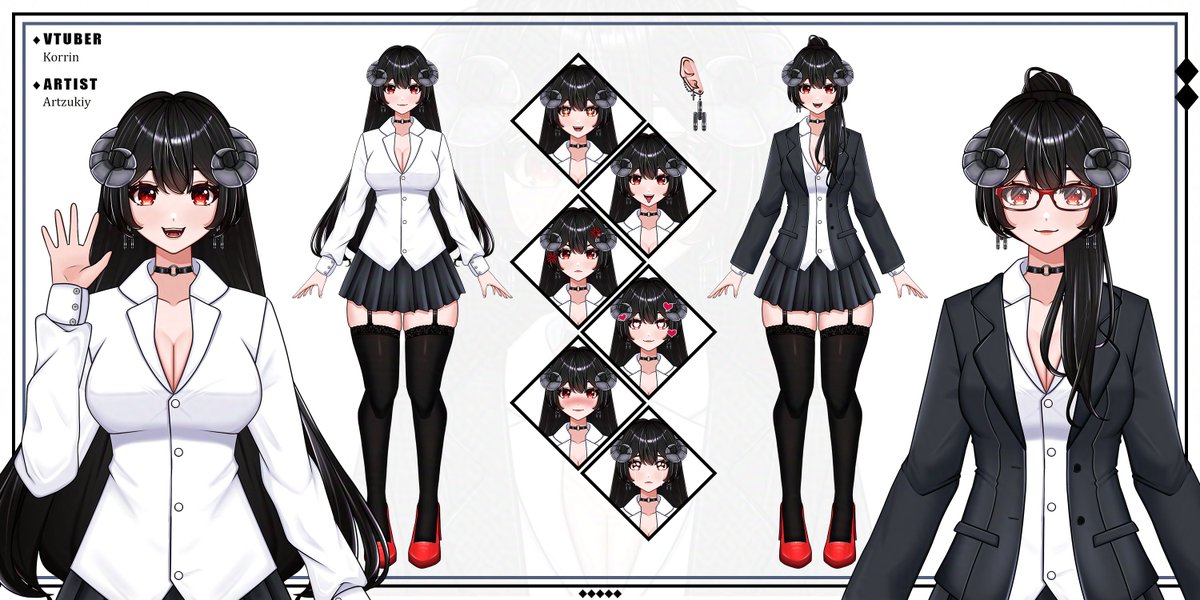 Hi!! I'm Korrin, demon sheep working her first corporate job! Care to join me for some coffee in the break room? ❤️
oshi marks~ 📌🐏
art tag~ #rysunkorrin
🎨 Azukiy
⚙️ LiskaLivest
See ya on my stream~ twitch.tv/korrin_korrin
#vtuber #plvtuber