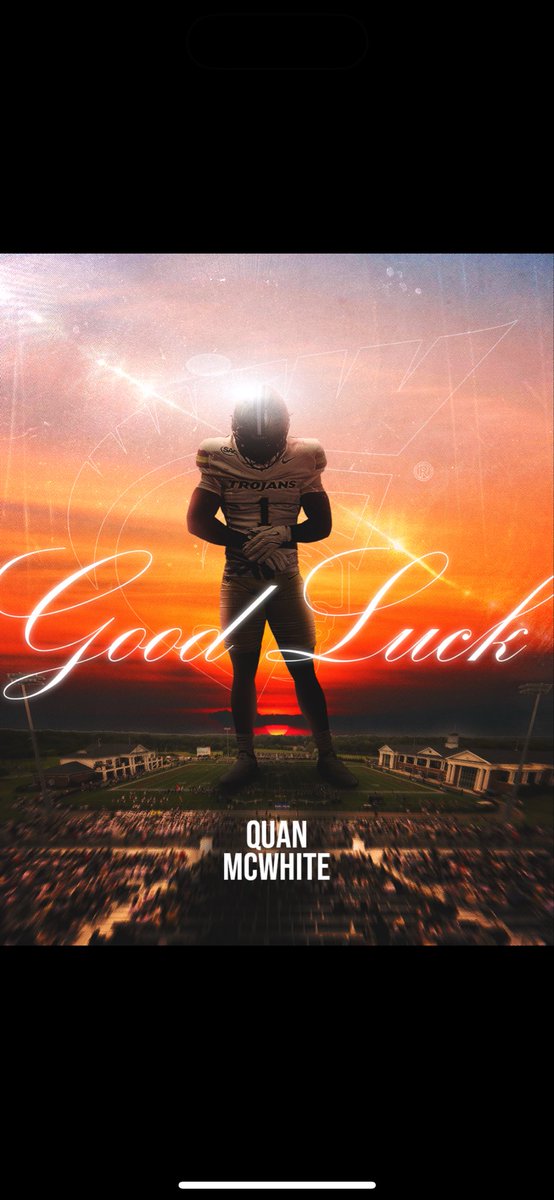 Appreciate the love from <a href="/AUTrojansFB/">Anderson Trojans Football</a> <a href="/CoachMTMartin/">Matthew Martin</a> 🖤!!