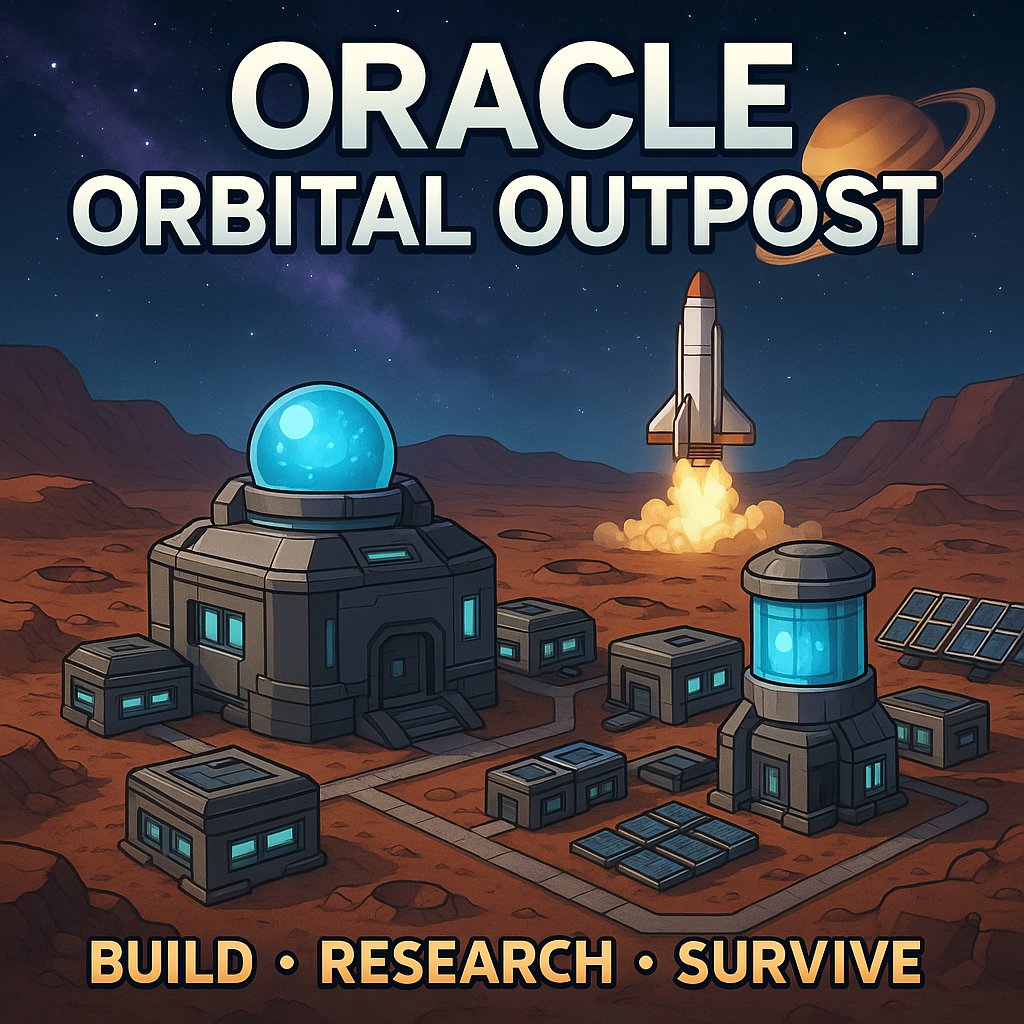 PyroflameGamesX's tweet image. 🚀 Colonize the Cosmos in Oracle Orbital Outpost!
Build, research, and survive in your prophetic space colony—where every decision echoes across the stars. 🌌
Play free on itch.io ➜ pyroflamegames.itch.io/oracle-orbital…
#IndieGame #SpaceSim #ColonyBuilder