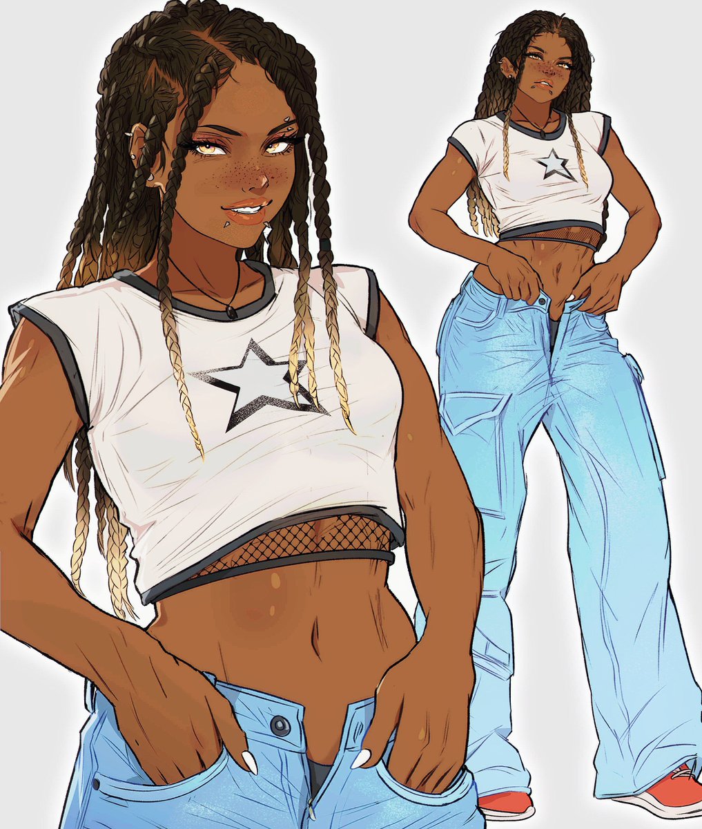 just a girl with great jeans