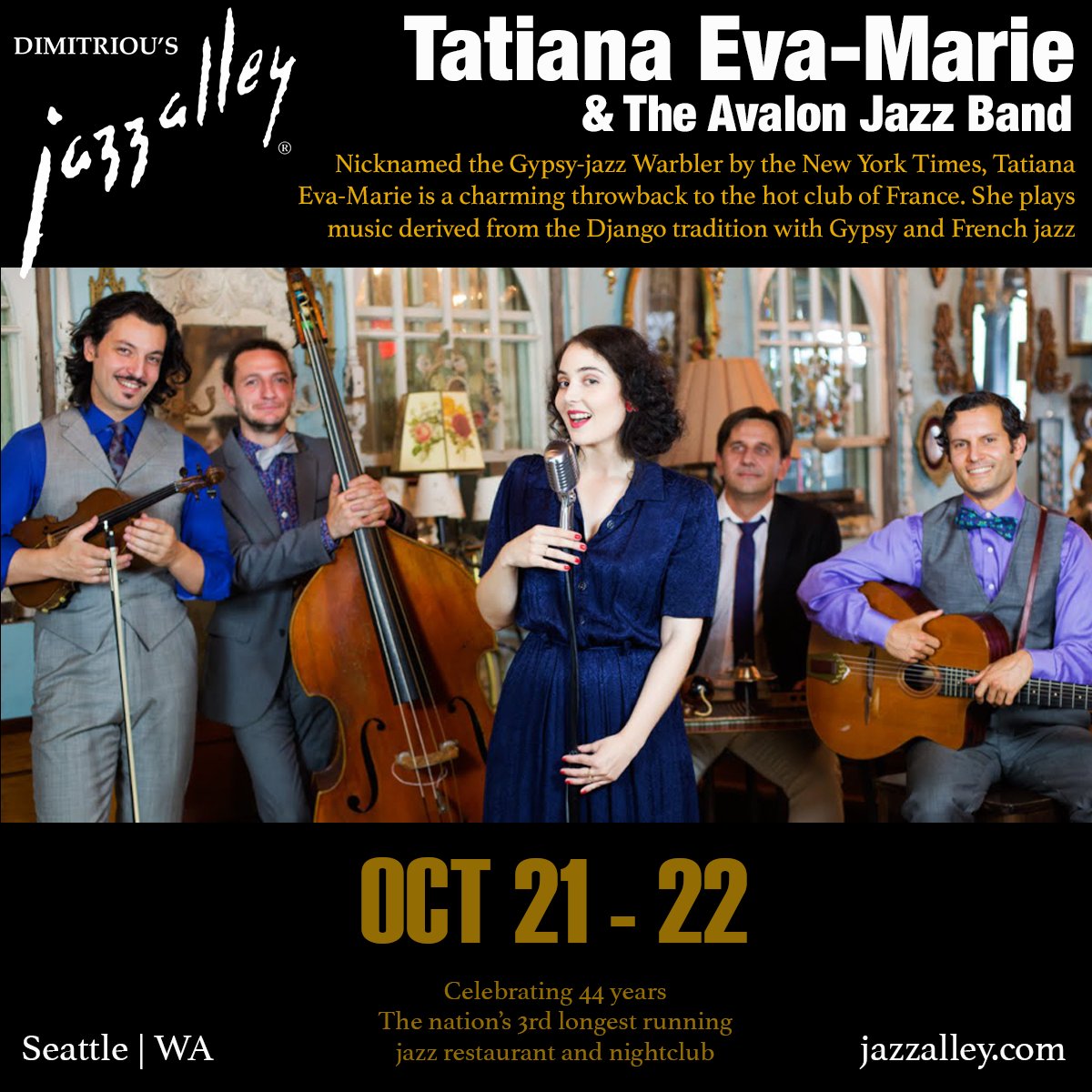 Dimitriou's Jazz Alley tweet media