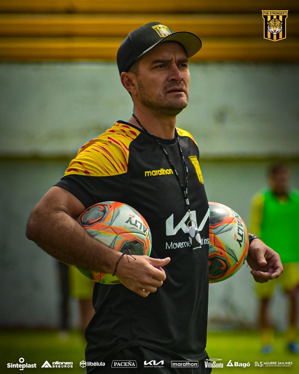 ClubStrongest's tweet image. 🟡⚫ Unidos en el trabajo, fuertes en la cancha.
El Tigre sigue preparándose con la misma garra de siempre 🐯